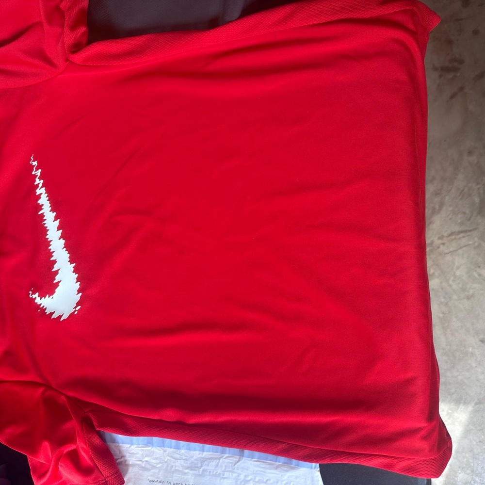 Nike Red Athletic Shirt